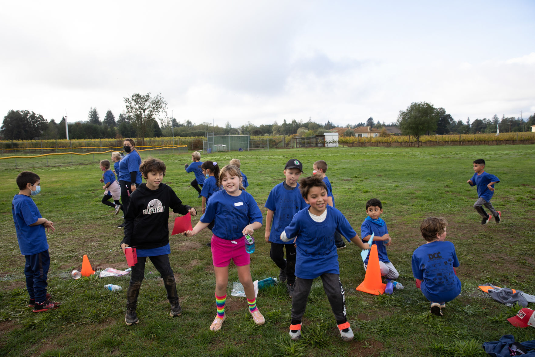 Vichy Elementary School jogathon 2021
